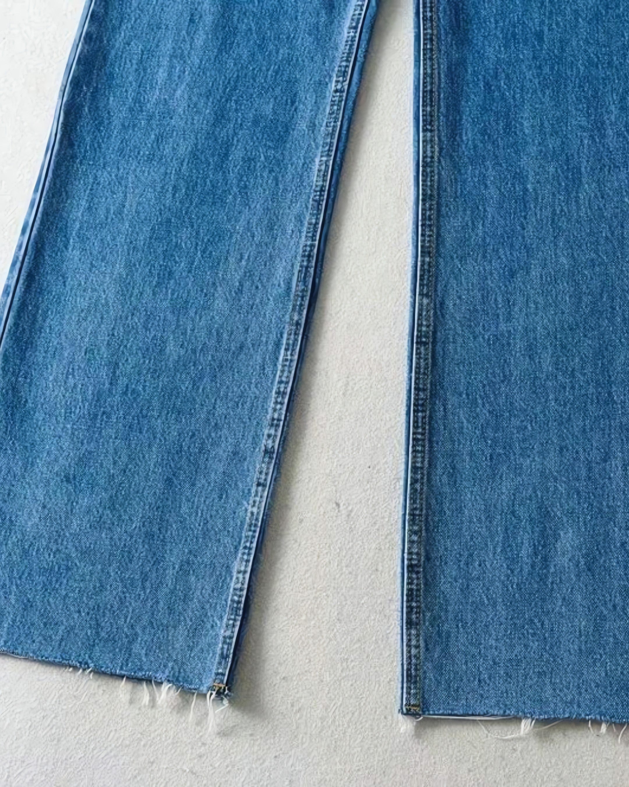 High Waist Casual Washed Jeans - KAYSMAR