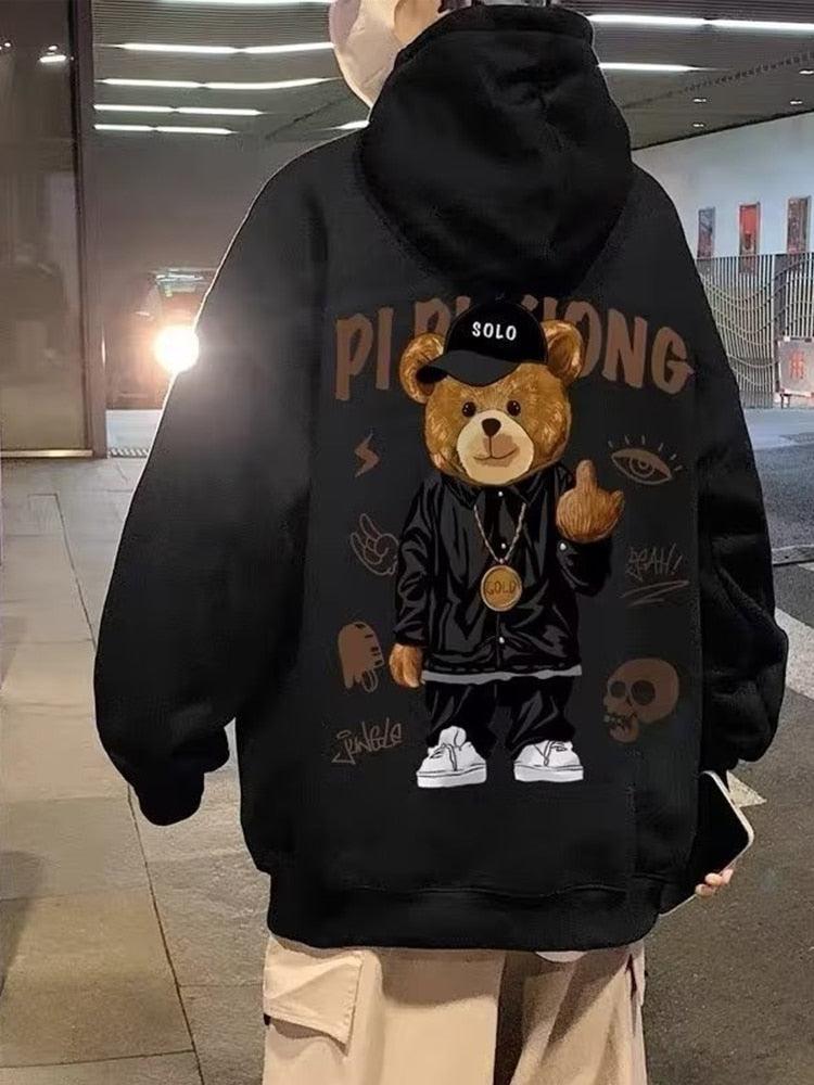 Hip Hop Teddy Hoodie - KAYSMAR