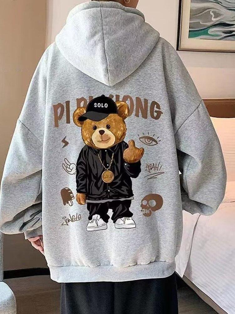 Hip Hop Teddy Hoodie - KAYSMAR