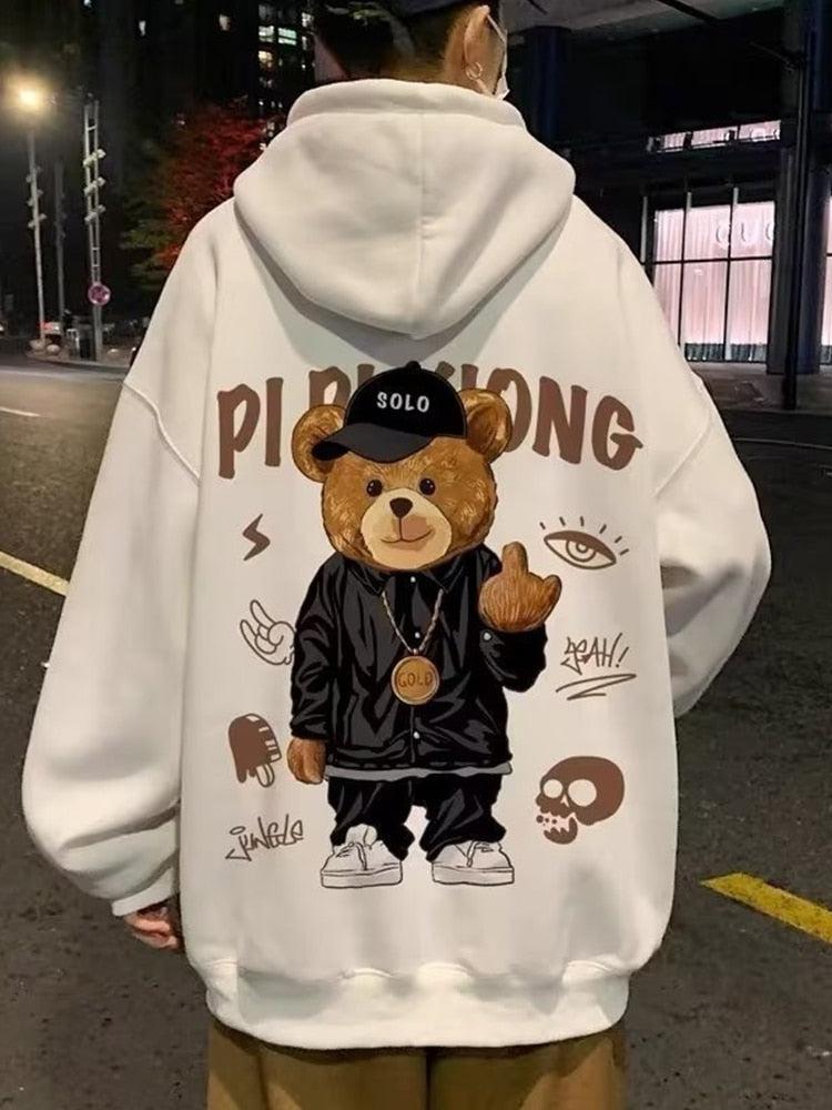 Hip Hop Teddy Hoodie - KAYSMAR