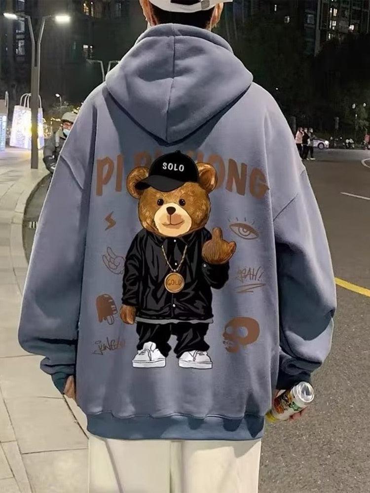 Hip Hop Teddy Hoodie - KAYSMAR