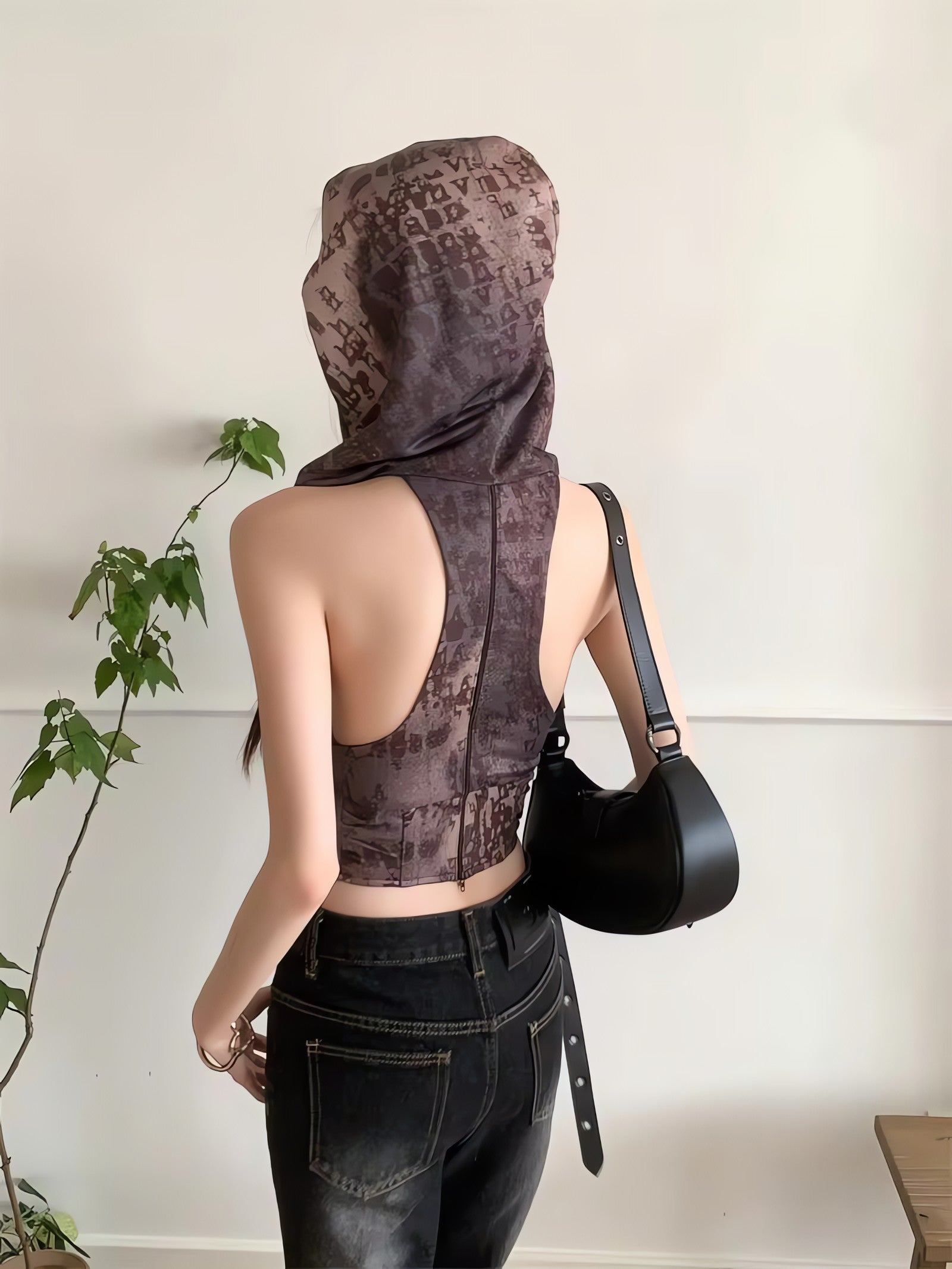 Hooded Corset Top - KAYSMAR