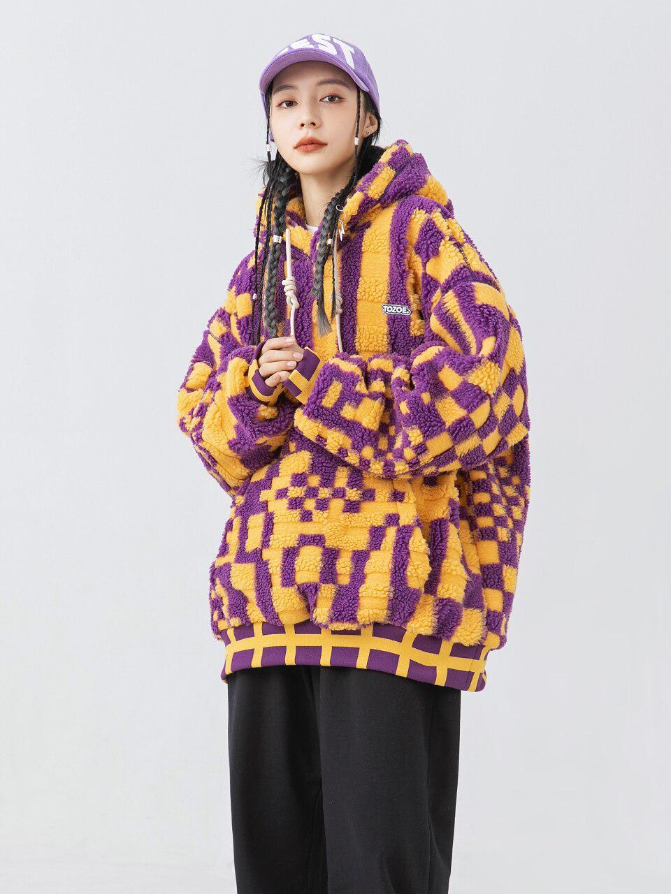 Indie Oversized Plush Hoodie - KAYSMAR