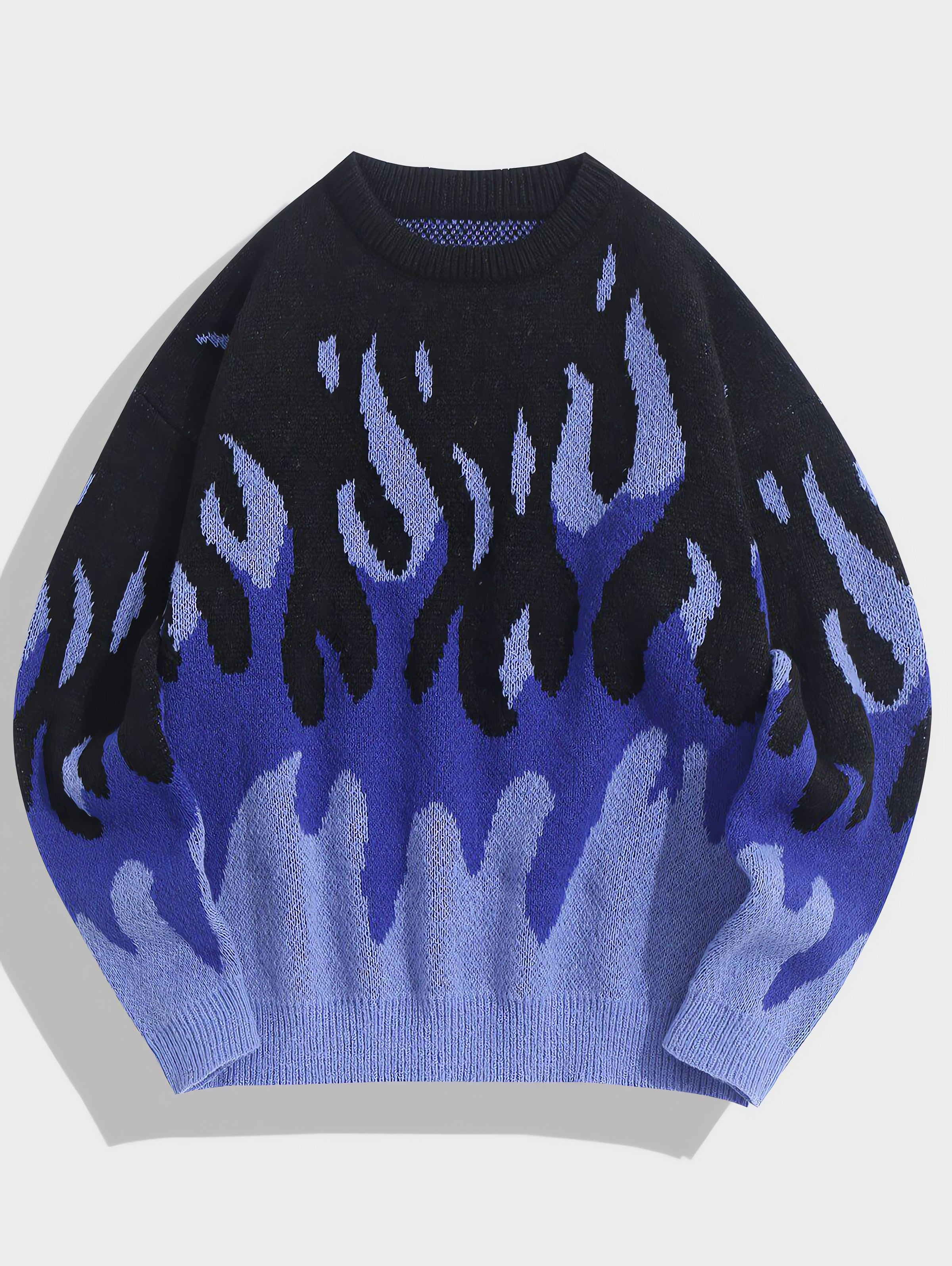 Indie Flame Knitted Sweater - KAYSMAR