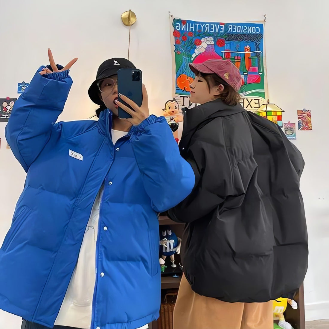 Indie High Neck Puffer Jacket - KAYSMAR