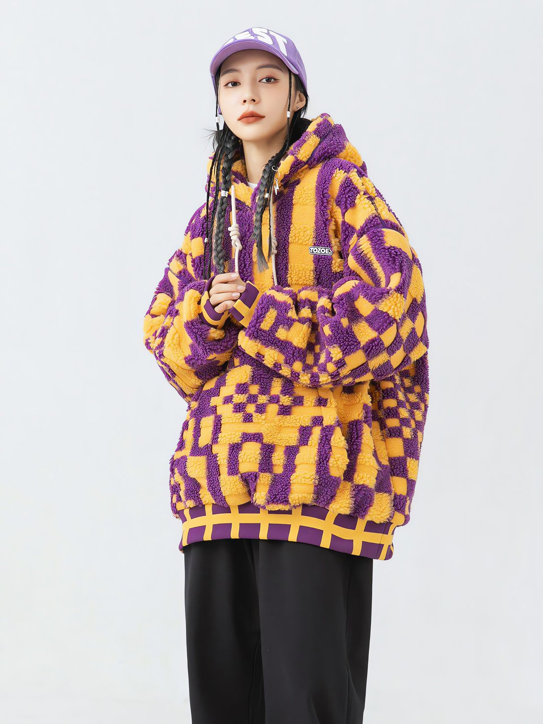 Indie Oversized Plush Hoodie - KAYSMAR
