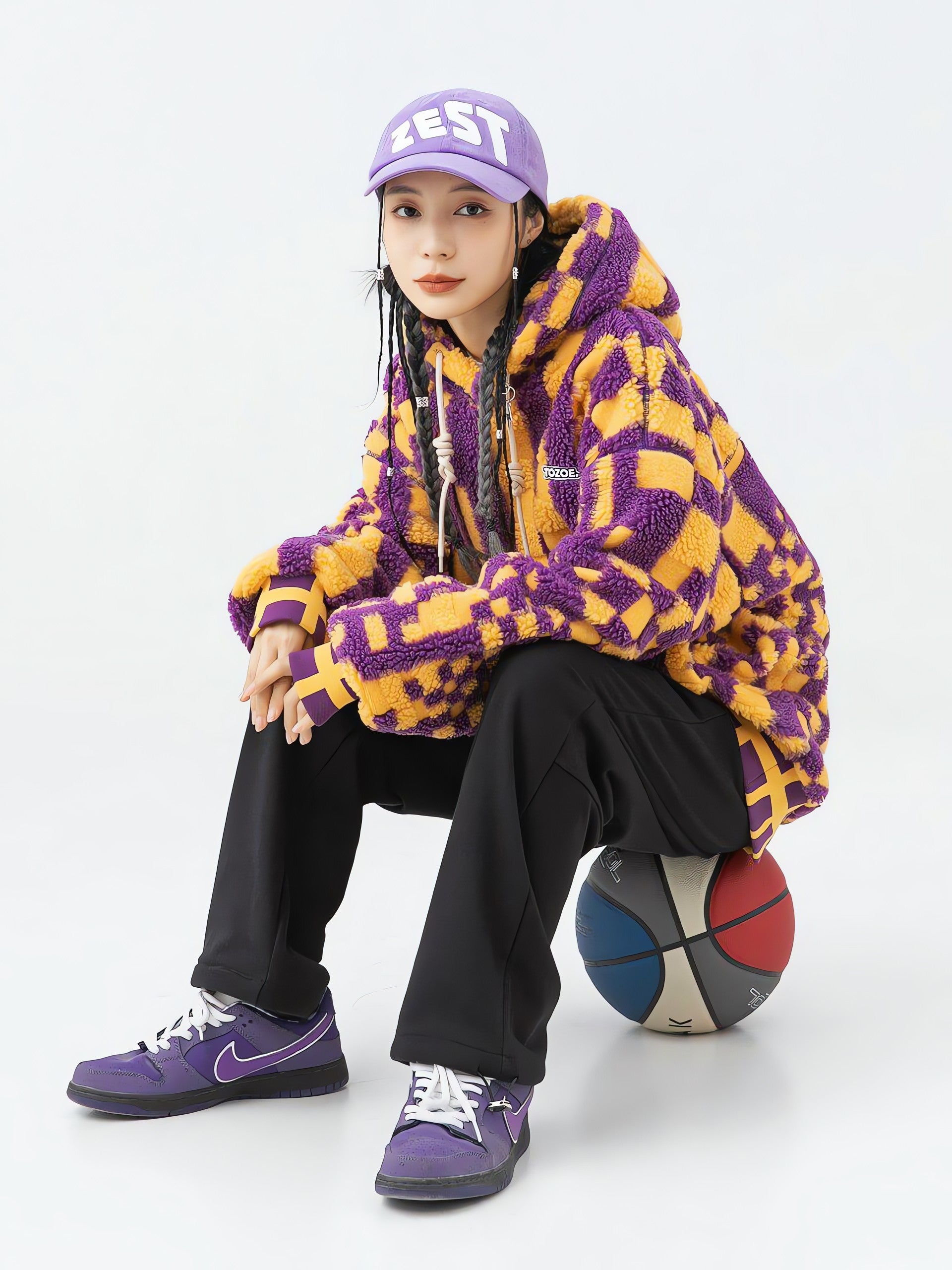 Indie Oversized Plush Hoodie - KAYSMAR