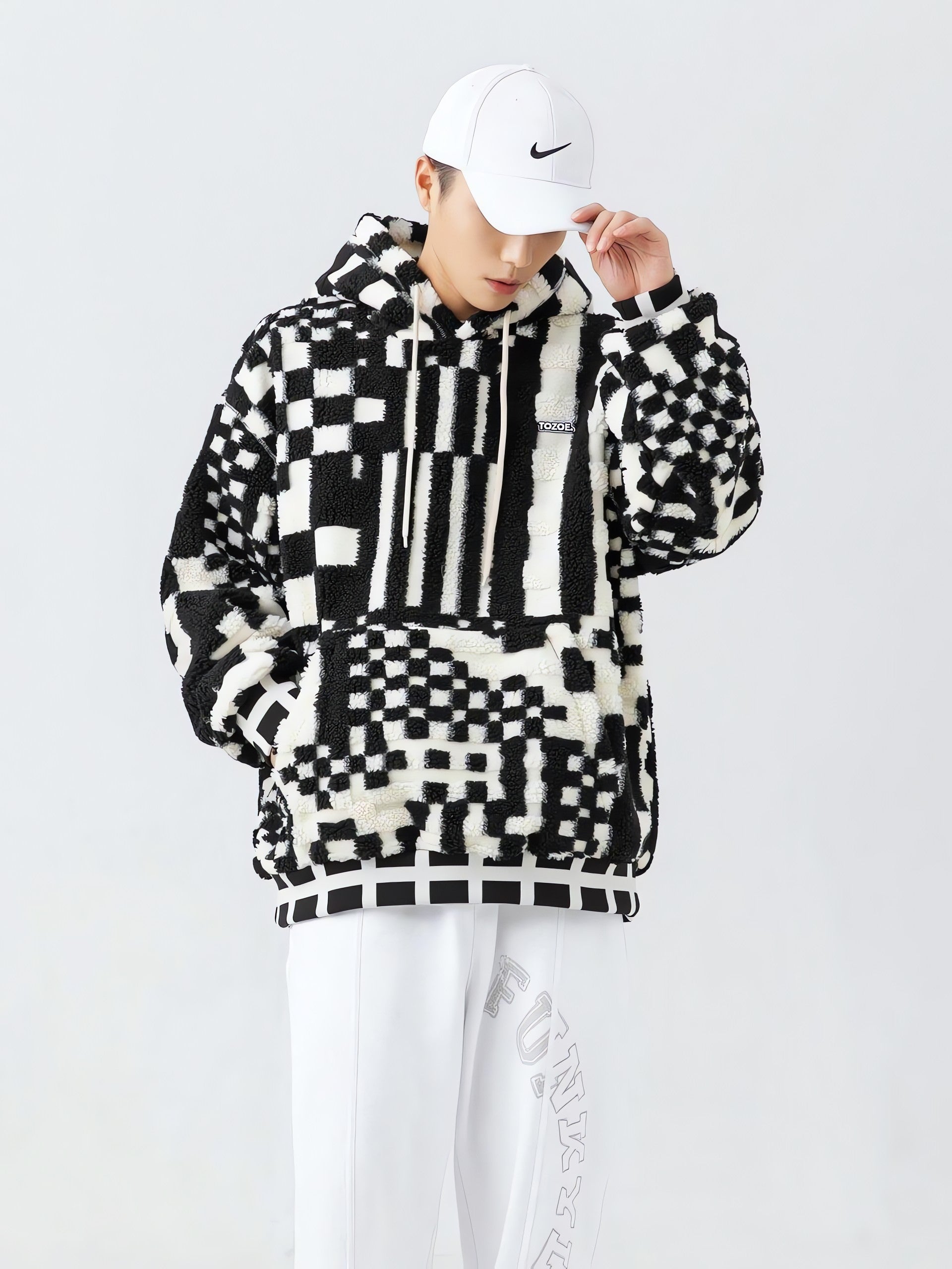 Indie Oversized Plush Hoodie - KAYSMAR
