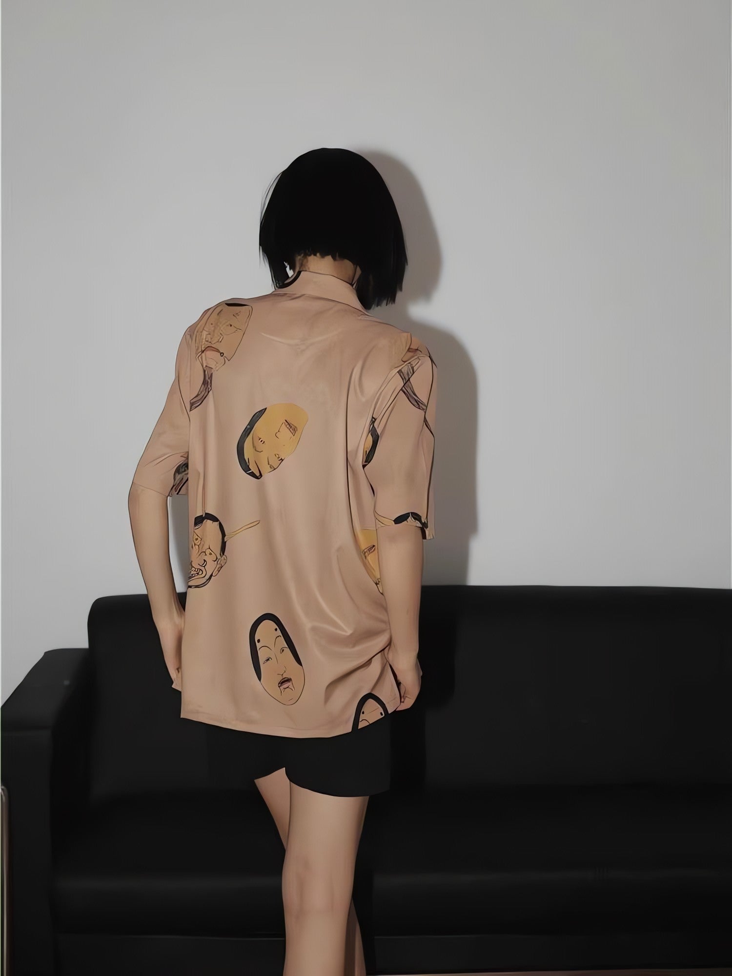 Japanese Art Short Sleeve Shirt - KAYSMAR