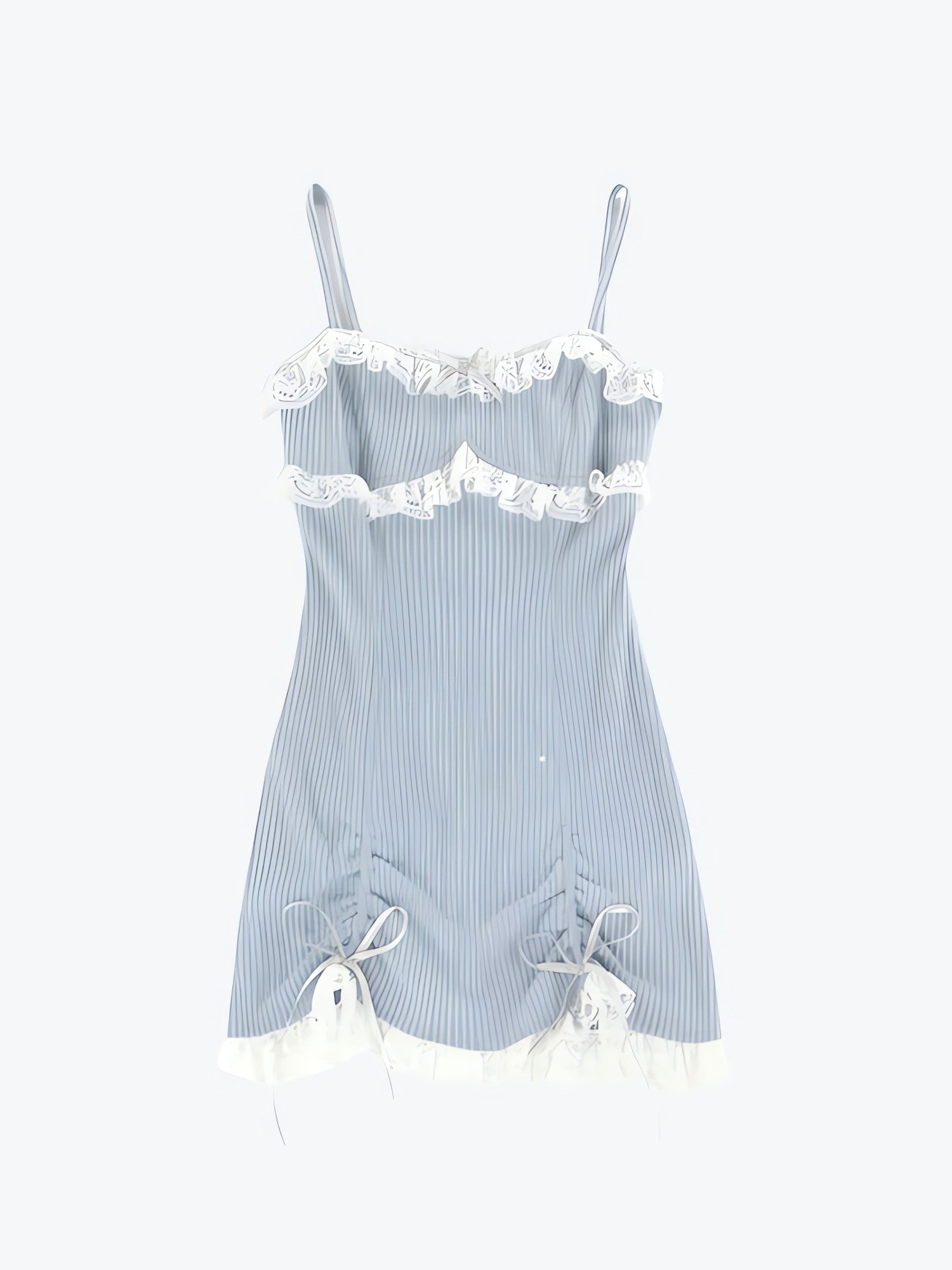 Kawaii Mini Dress & Crop Cardigan Two Piece Set - KAYSMAR