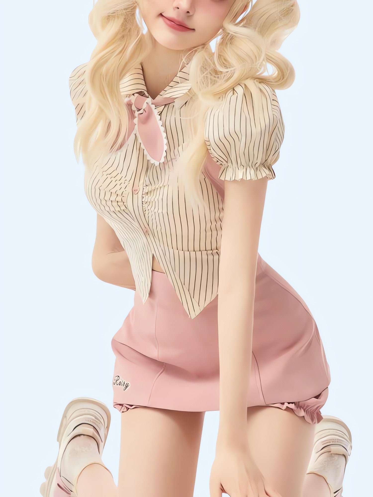 Kawaii Shirt & Skort Two Piece Set - KAYSMAR