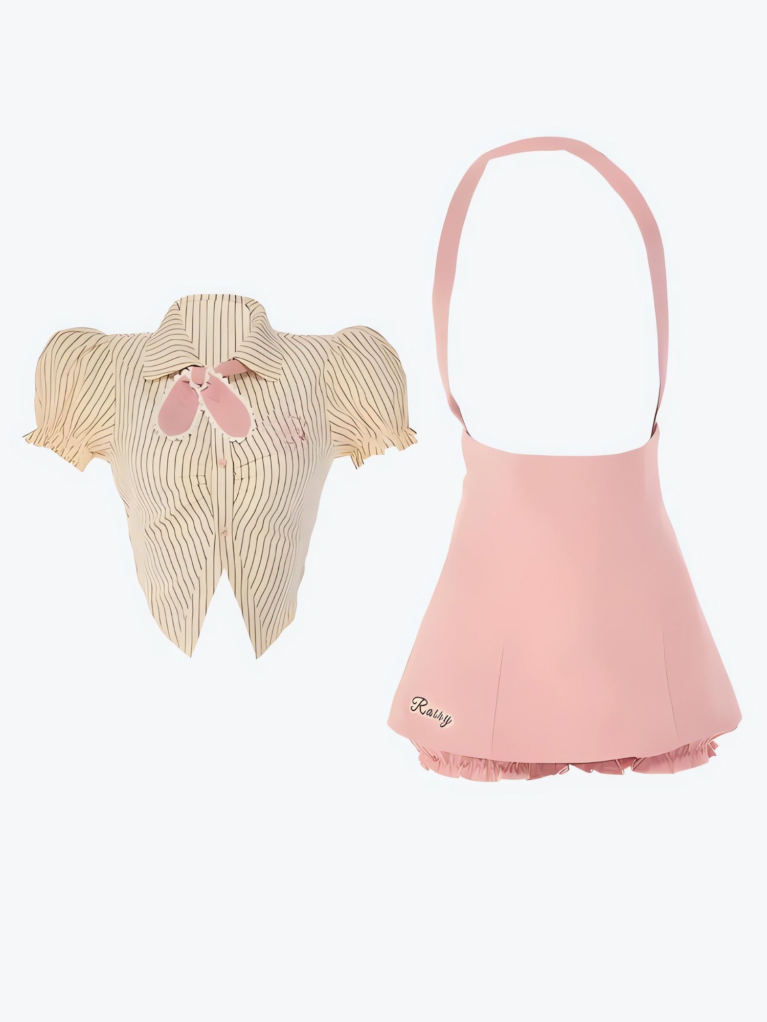 Kawaii Shirt & Skort Two Piece Set - KAYSMAR