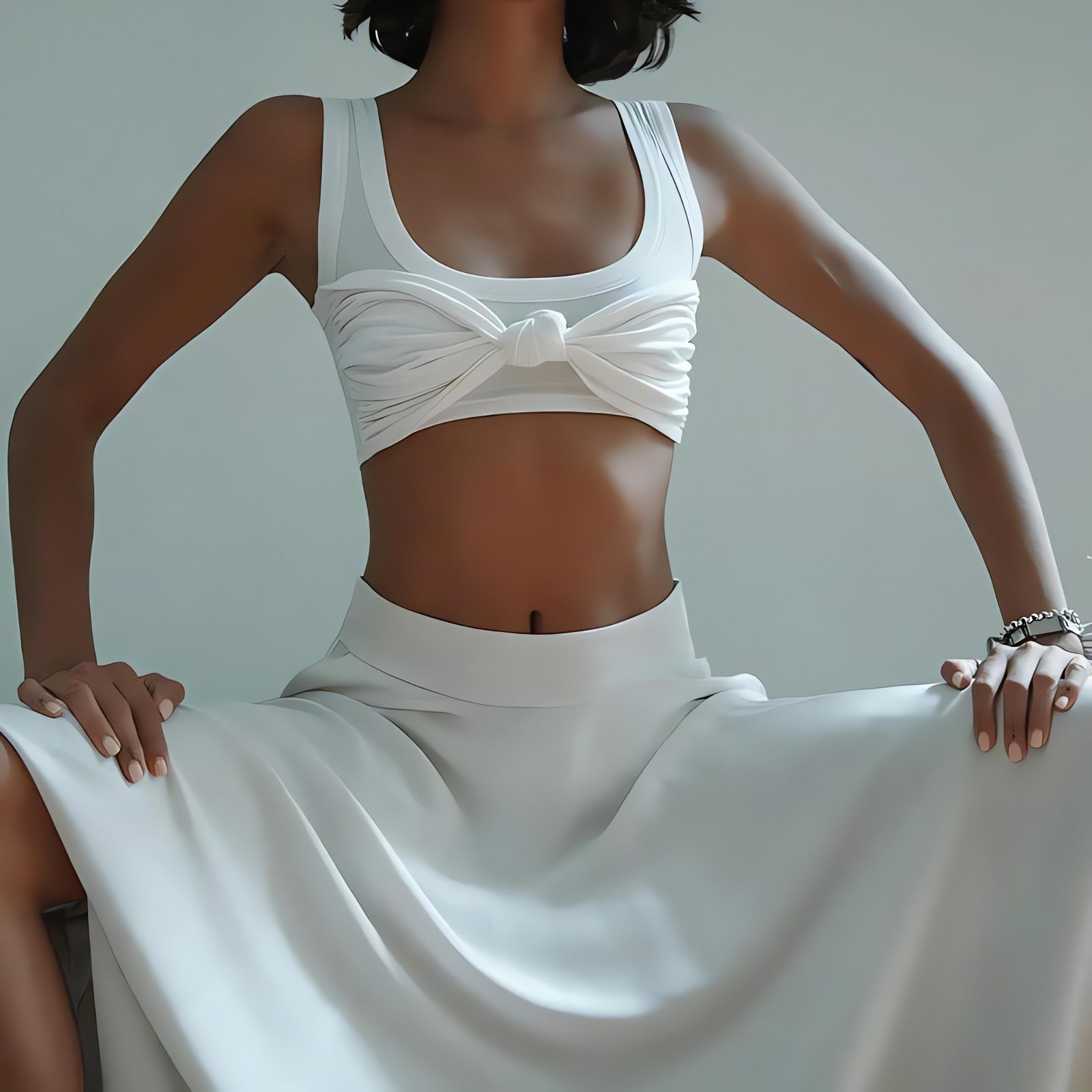 Knot Bra Crop Top - KAYSMAR