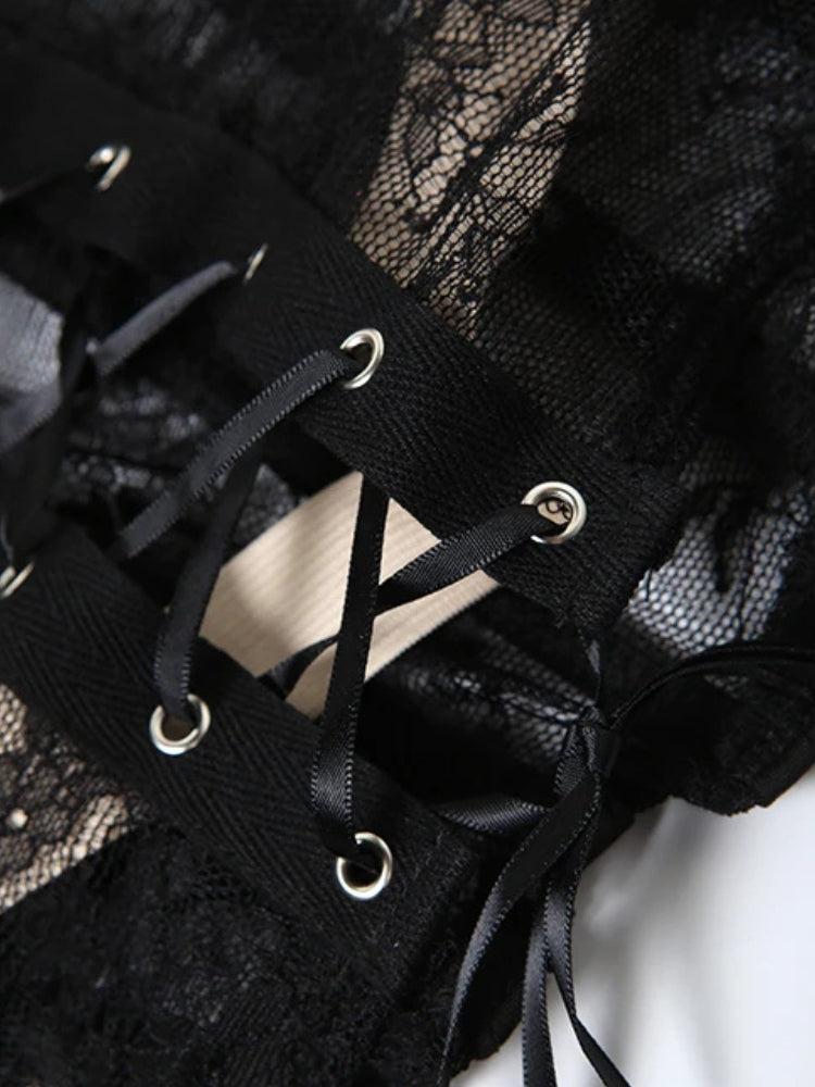 Lace Corset Top - KAYSMAR
