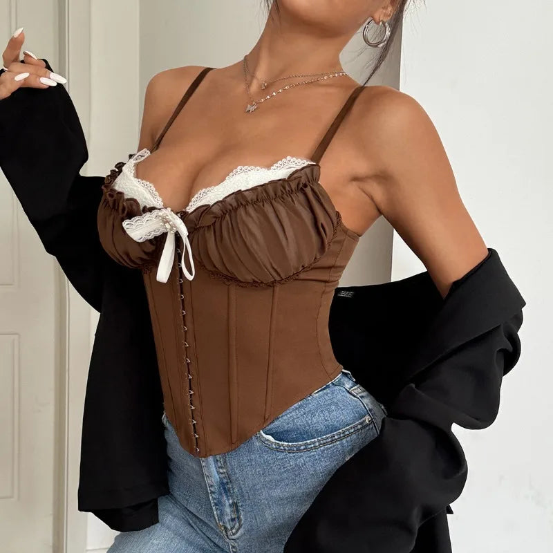 Layered Bust Corset Top - KAYSMAR