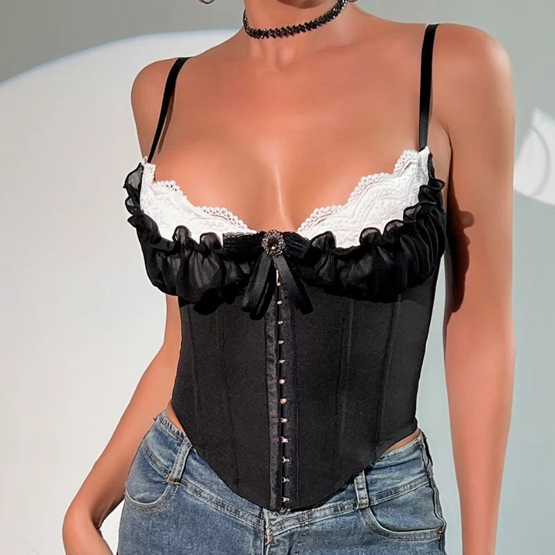 Layered Bust Corset Top - KAYSMAR