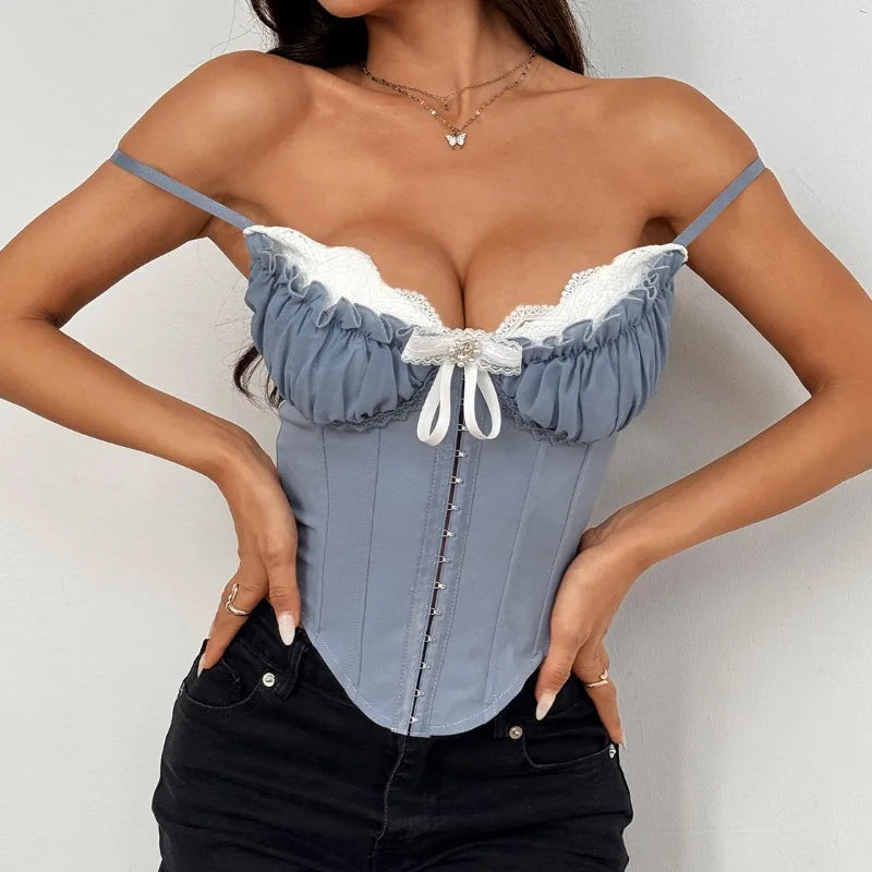 Layered Bust Corset Top - KAYSMAR