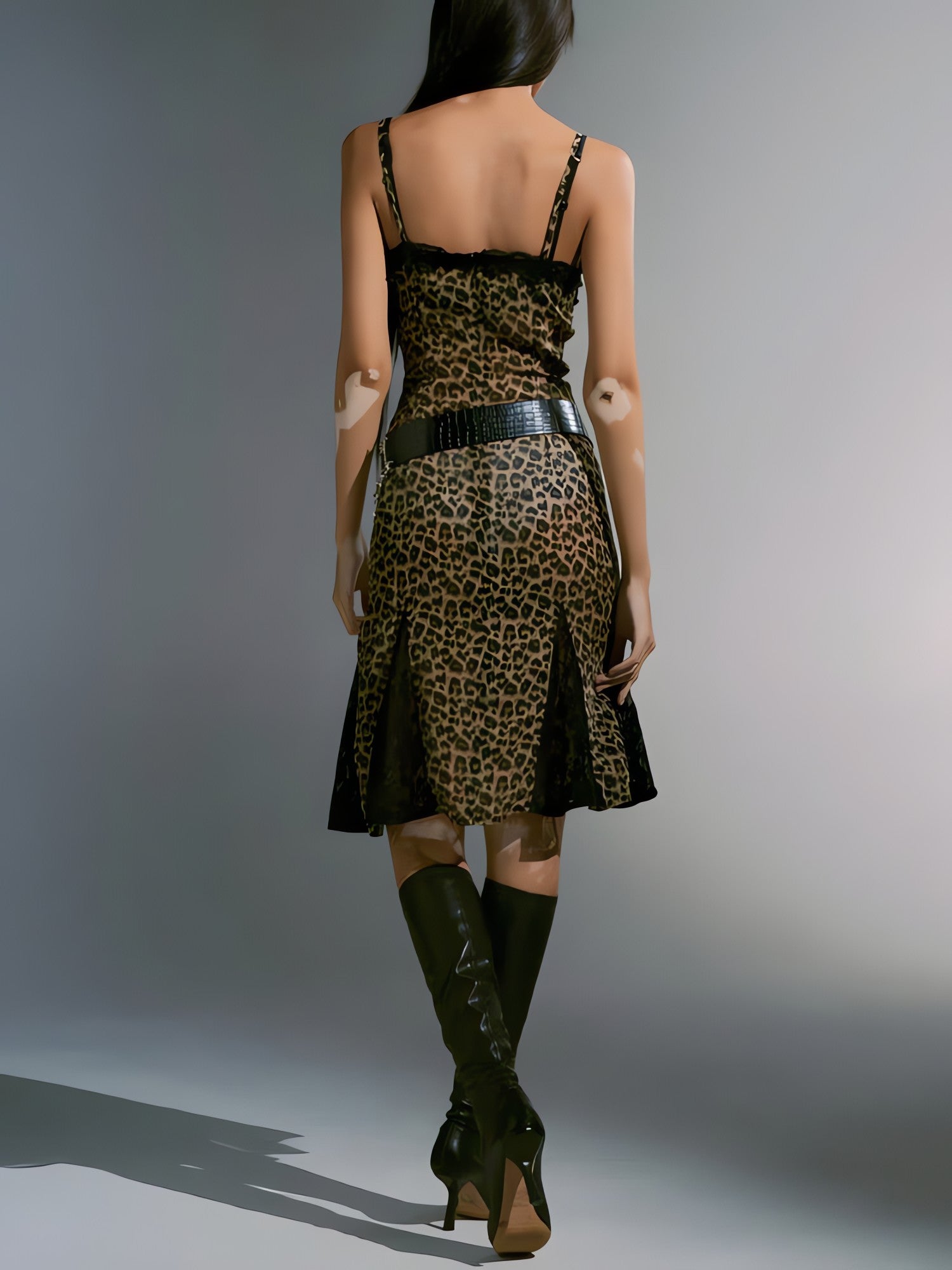 Leopard Midi Dress - KAYSMAR