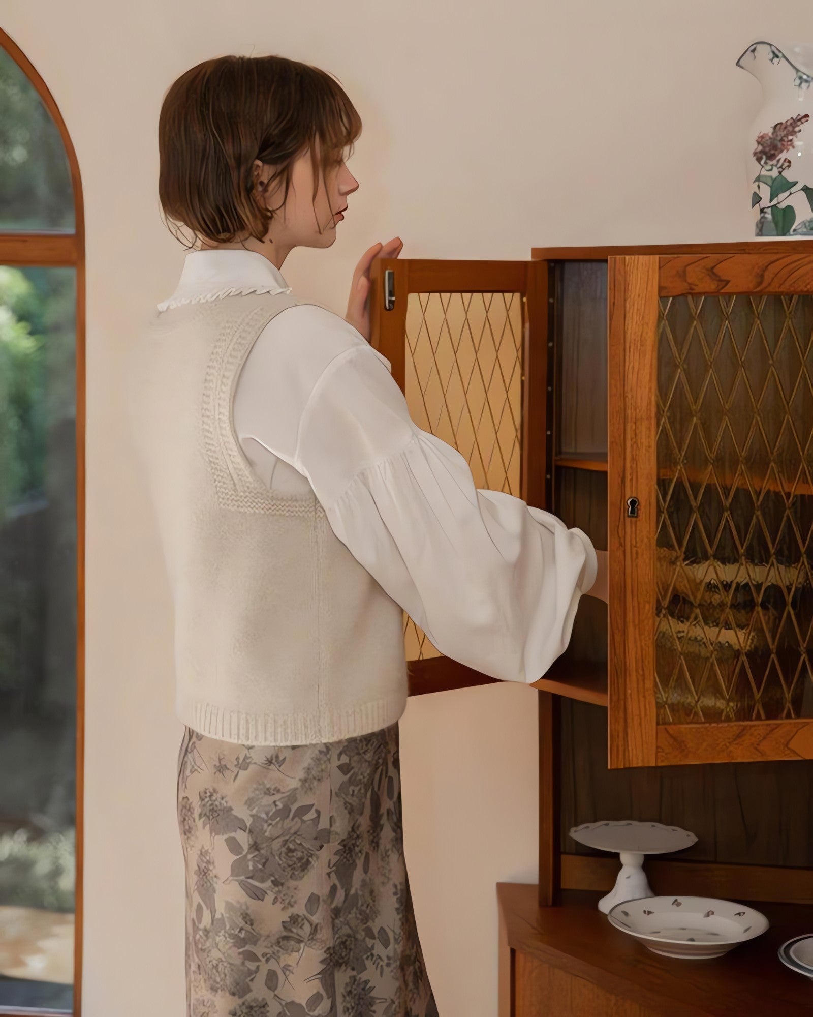 Light Academia Classic Sweater Vest - KAYSMAR