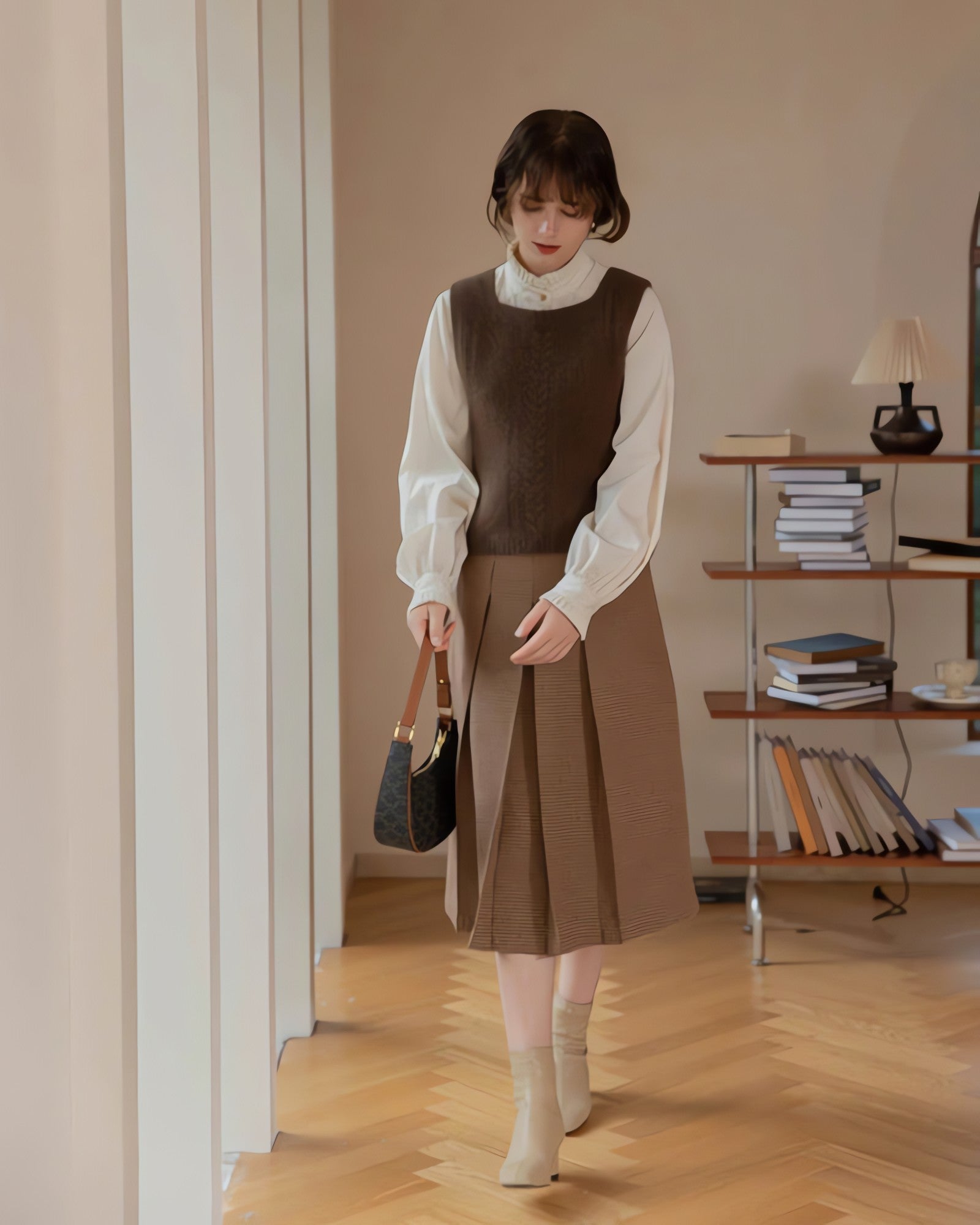 Light Academia Classic Sweater Vest - KAYSMAR