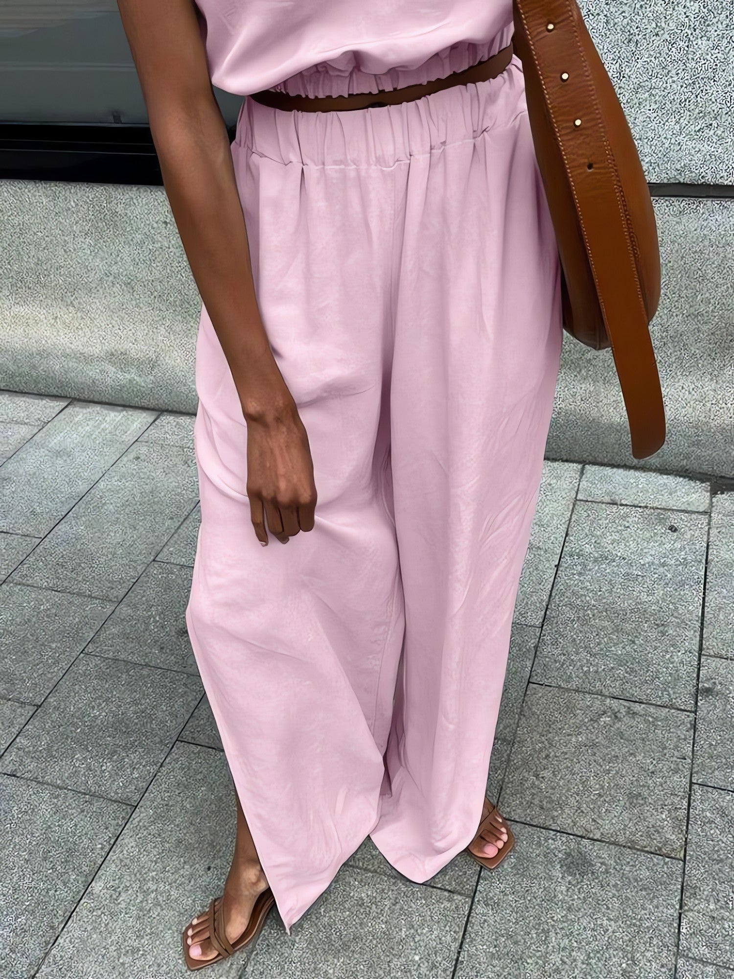 Linen Top & Pants Two Piece Set - KAYSMAR