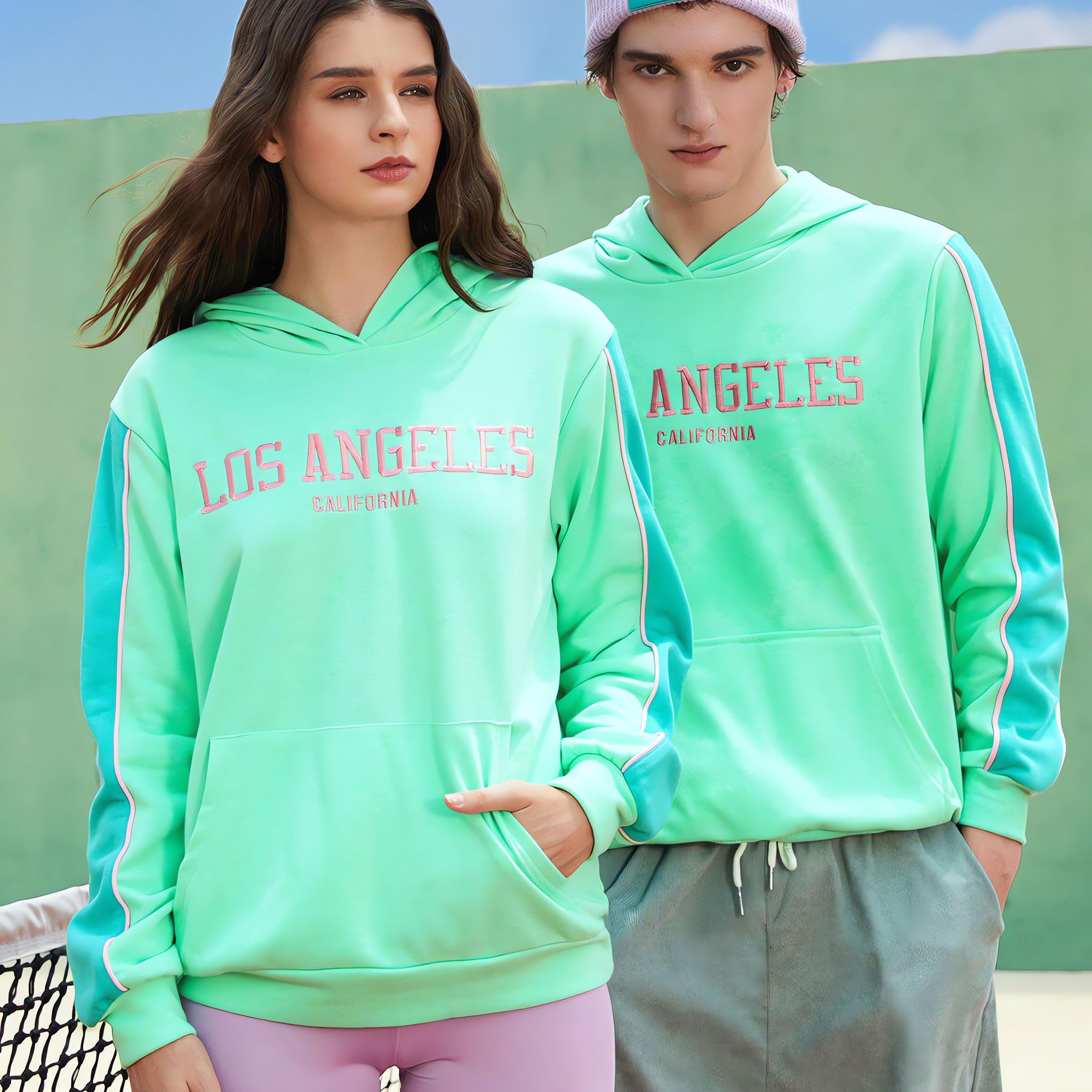 Los Angeles Couple Hoodie - KAYSMAR
