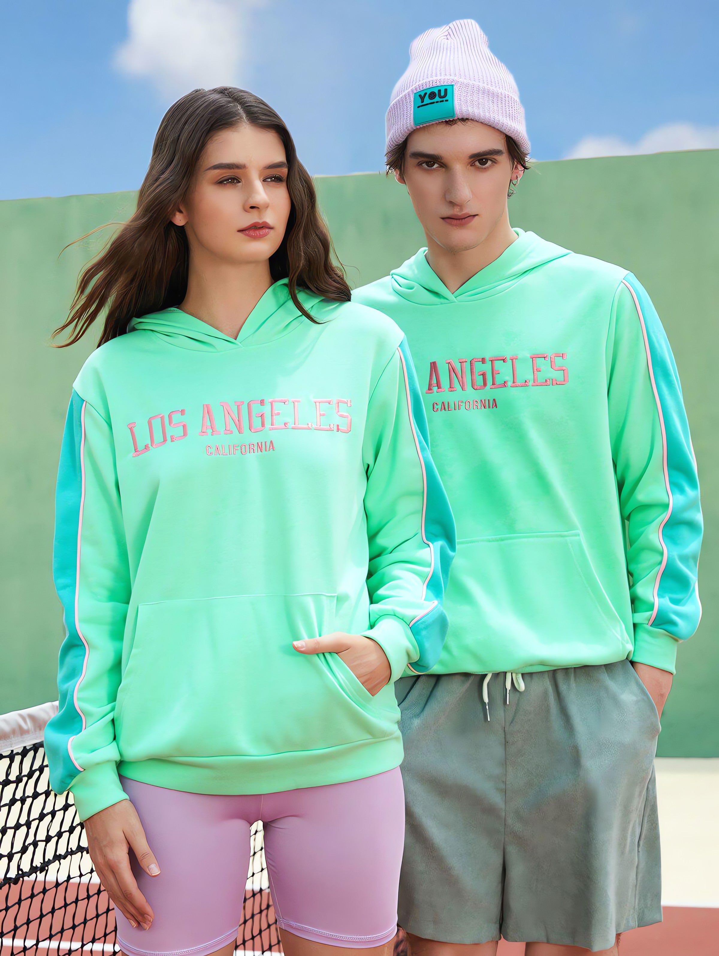 Los Angeles Couple Hoodie - KAYSMAR
