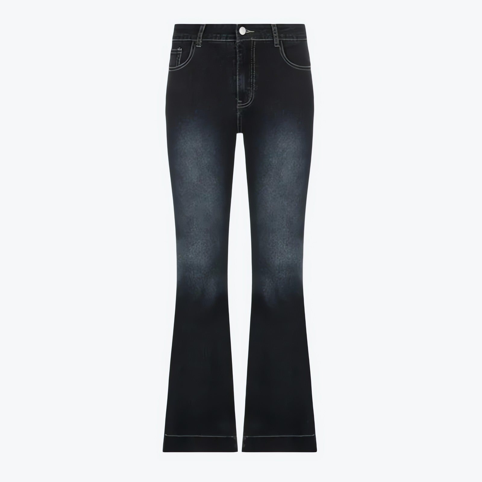 Low Rise Flare Denim Jeans - KAYSMAR