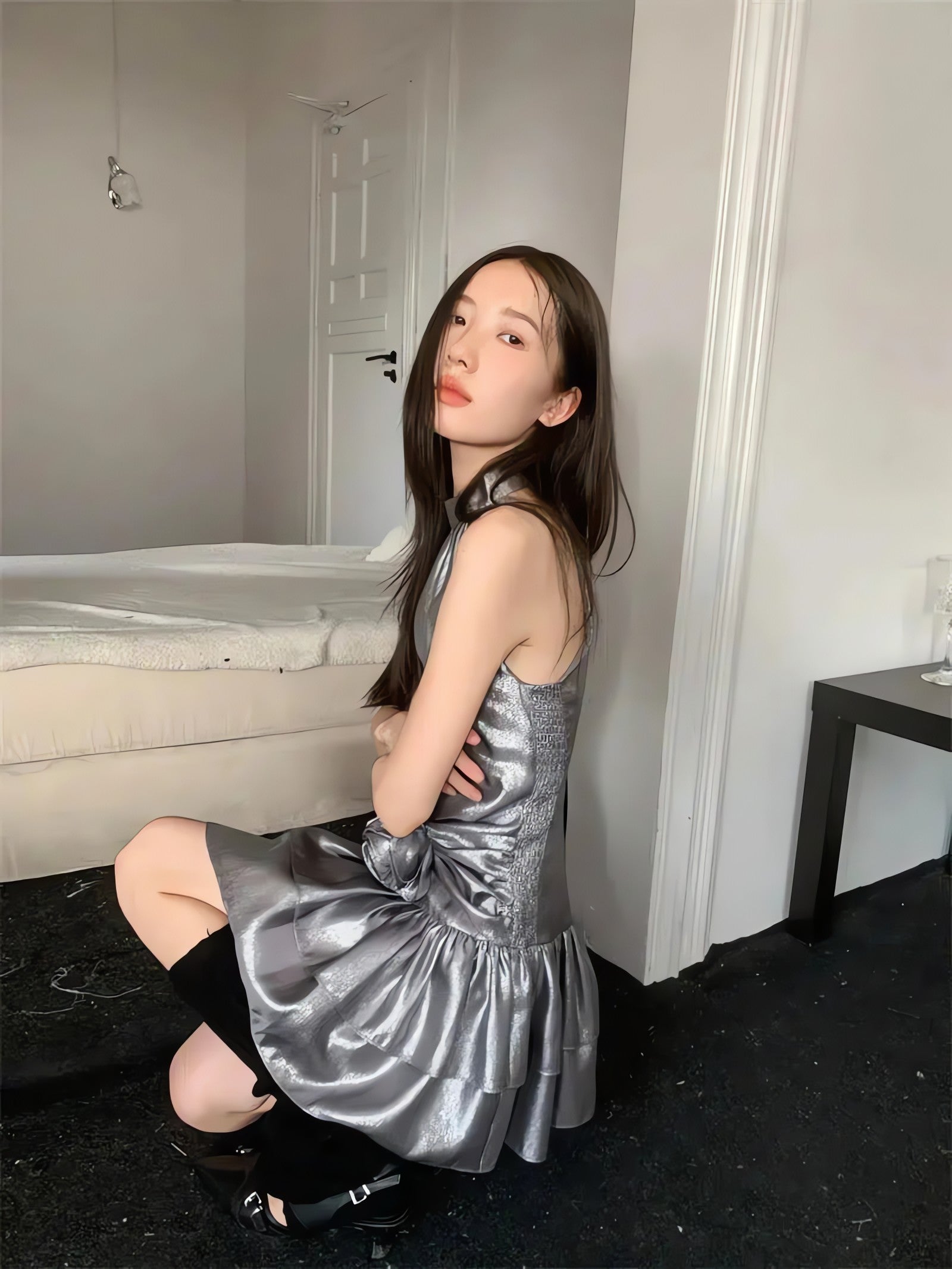 Metallic Mini Dress - KAYSMAR