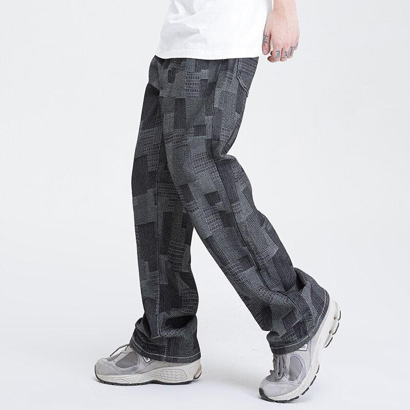 Mid Wash Wide Leg Jeans - KAYSMAR