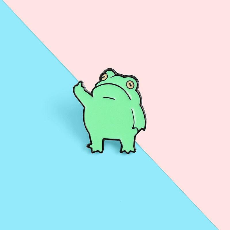 Middle Finger Frog Pins - KAYSMAR