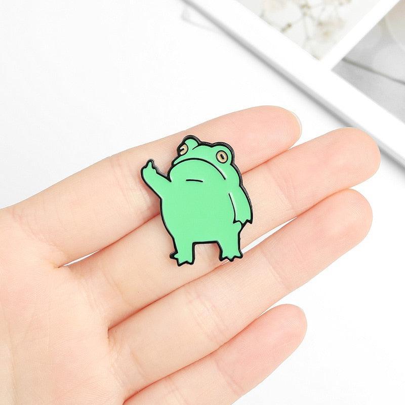 Middle Finger Frog Pins - KAYSMAR