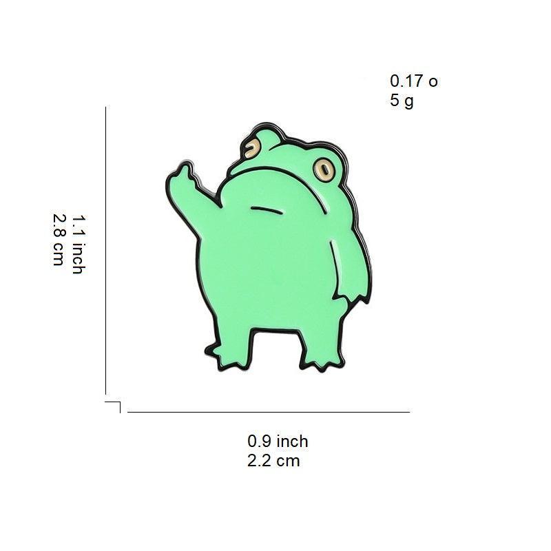 Middle Finger Frog Pins - KAYSMAR