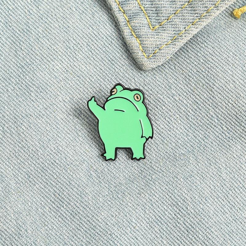 Middle Finger Frog Pins - KAYSMAR