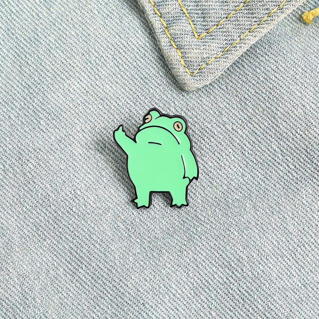 Middle Finger Frog Pins - KAYSMAR