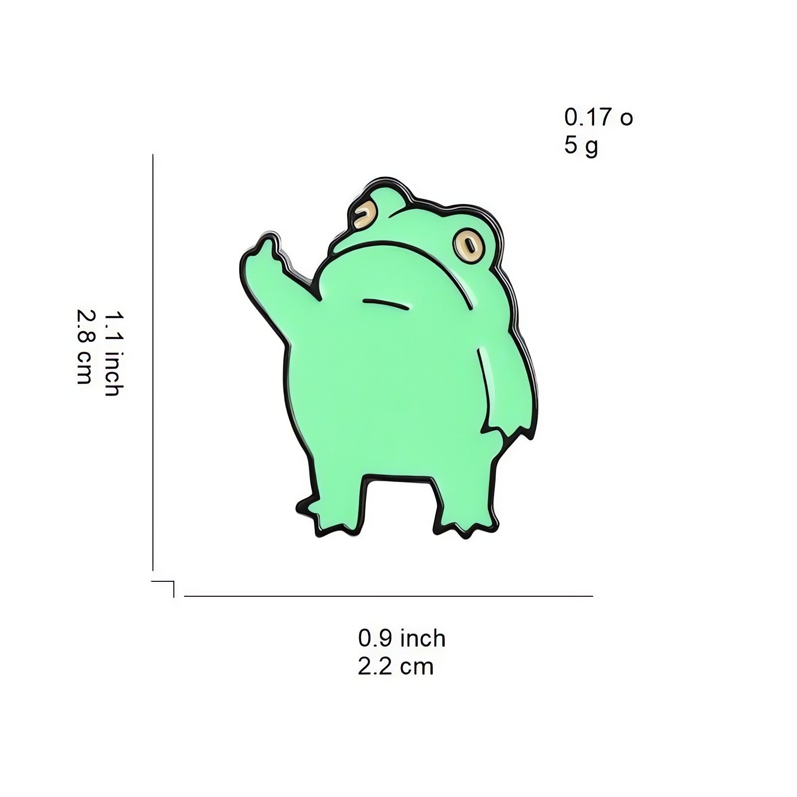 Middle Finger Frog Pins - KAYSMAR