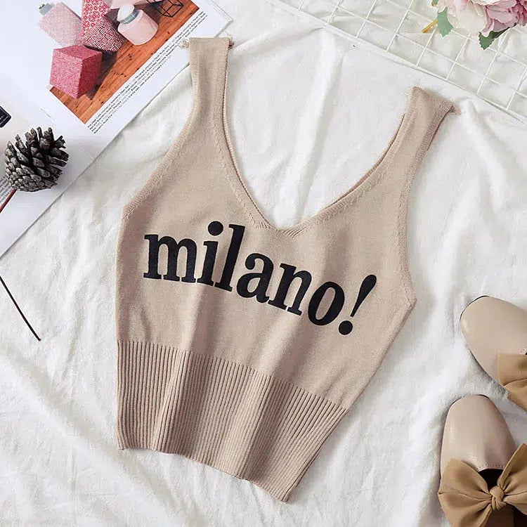 Milano Knitted Tank Top - KAYSMAR