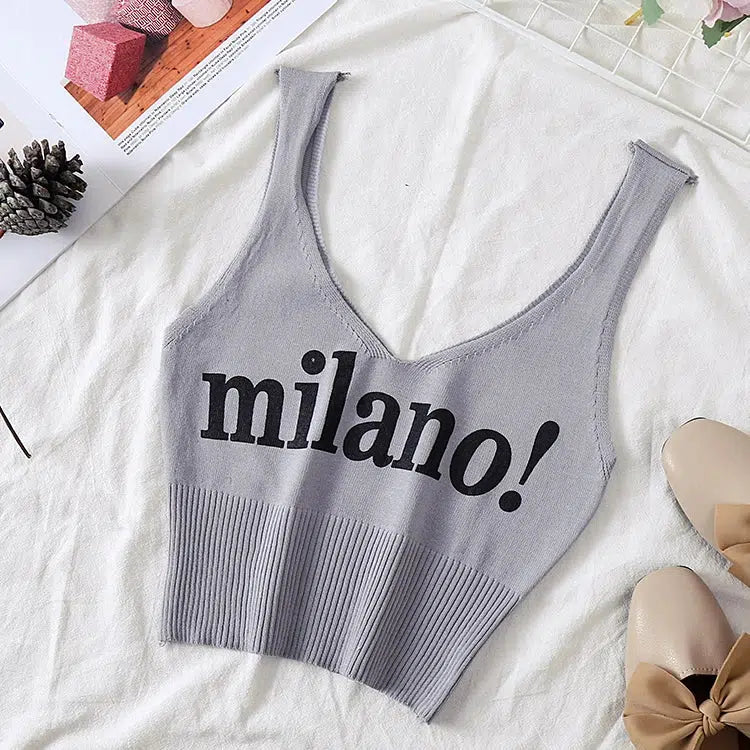Milano Knitted Tank Top - KAYSMAR