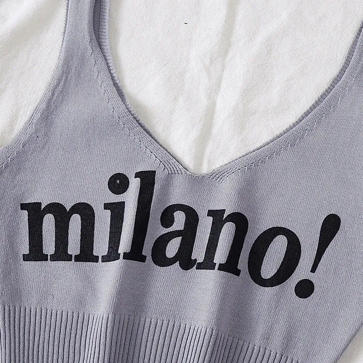 Milano Knitted Tank Top - KAYSMAR