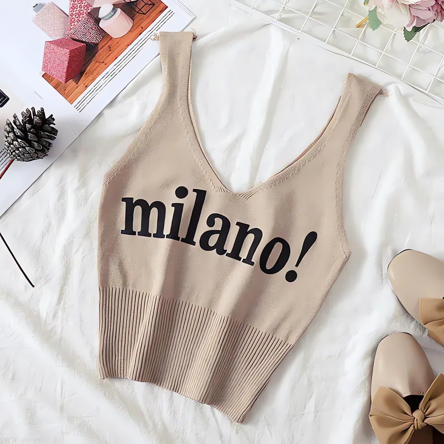 Milano Knitted Tank Top - KAYSMAR