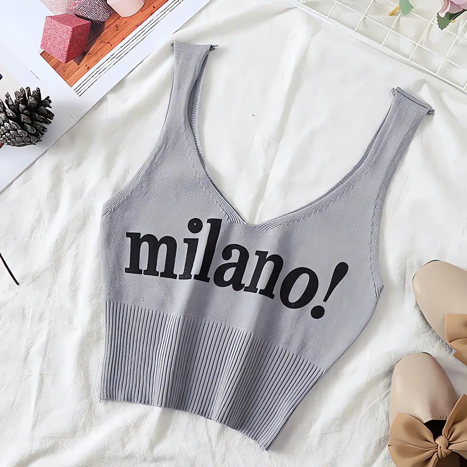 Milano Knitted Tank Top - KAYSMAR