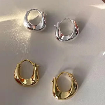 Minimal Hoop Earrings - KAYSMAR