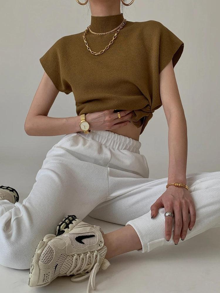 Mock Neck Sweater - KAYSMAR