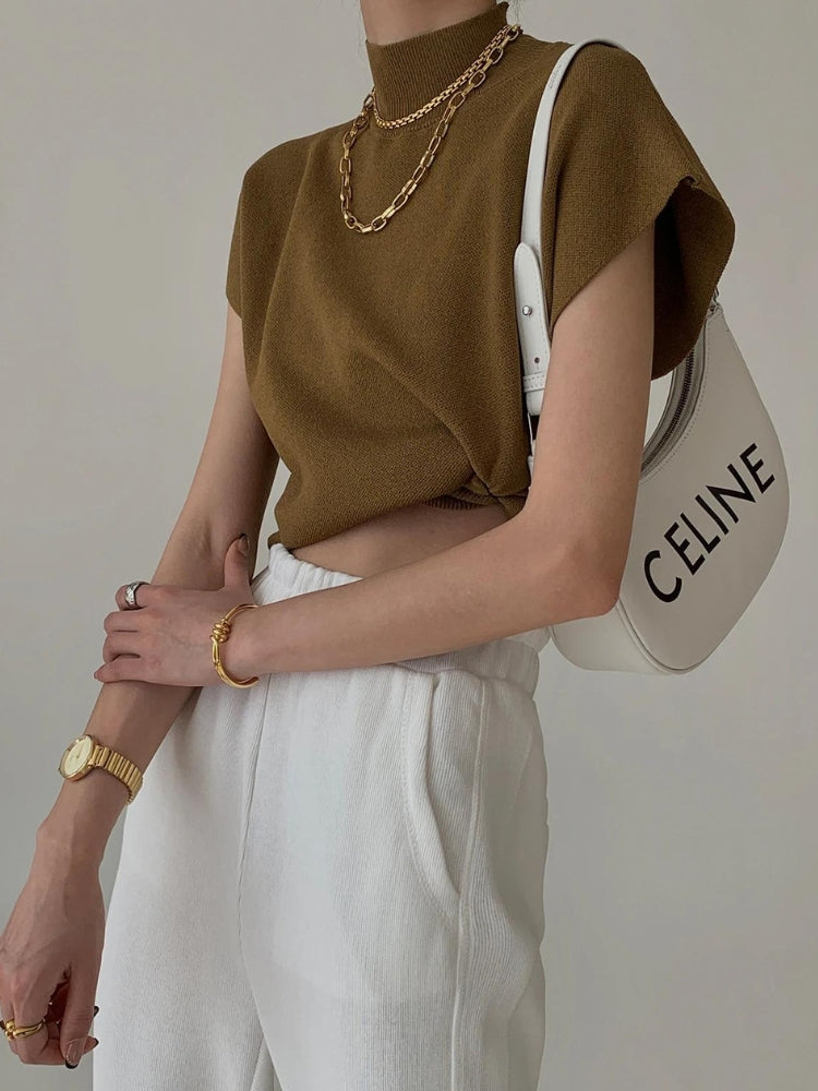 Mock Neck Sweater - KAYSMAR