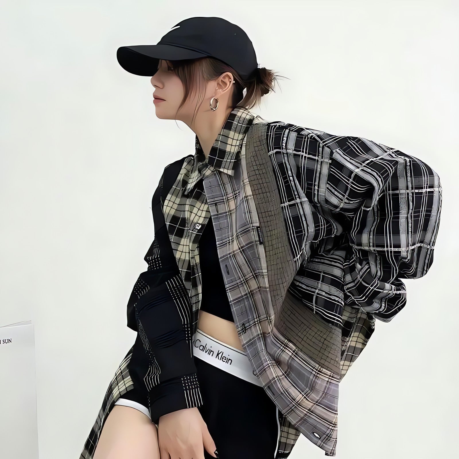 Multi Pattern Plaid Shirt - KAYSMAR