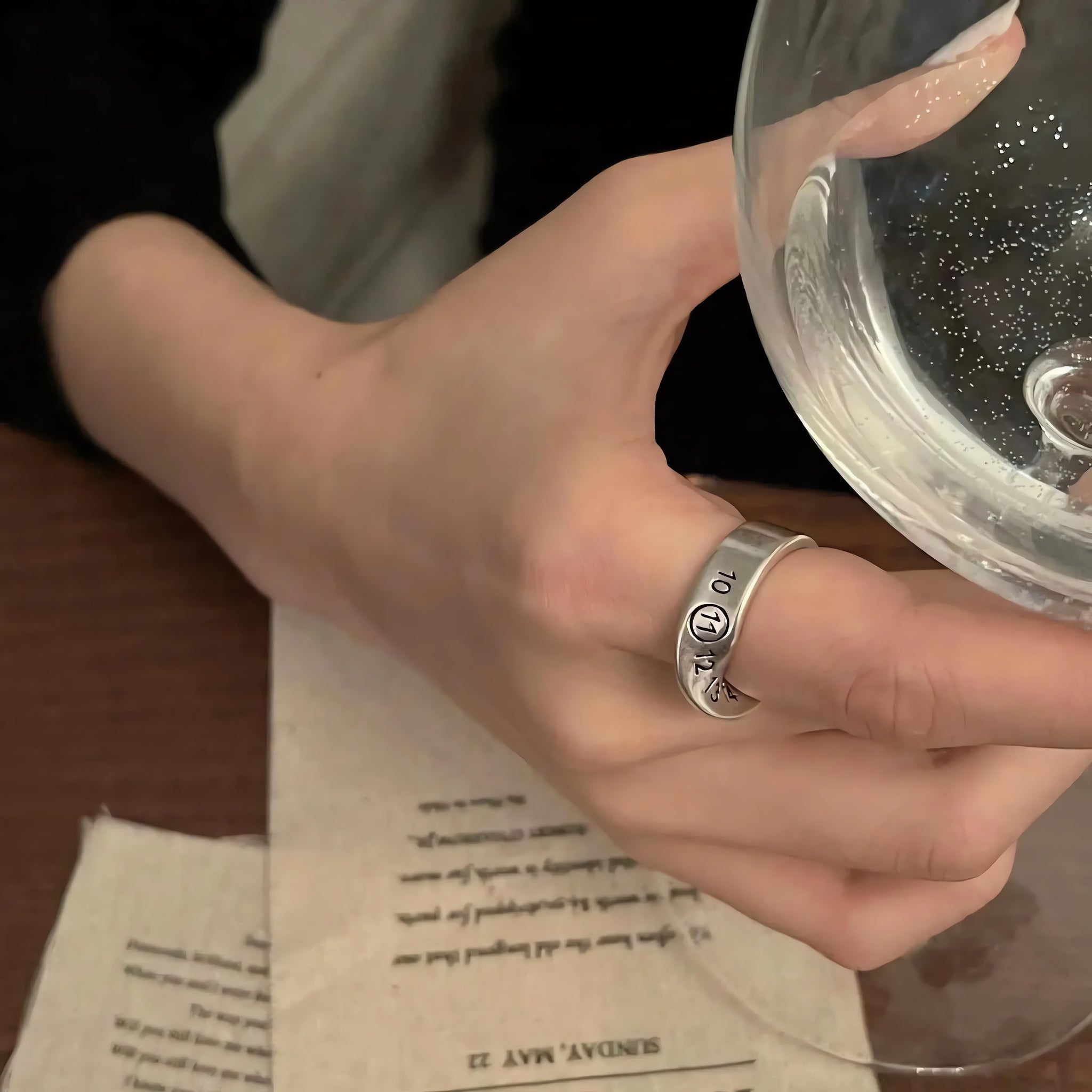 Numbers Twisted Ring - KAYSMAR