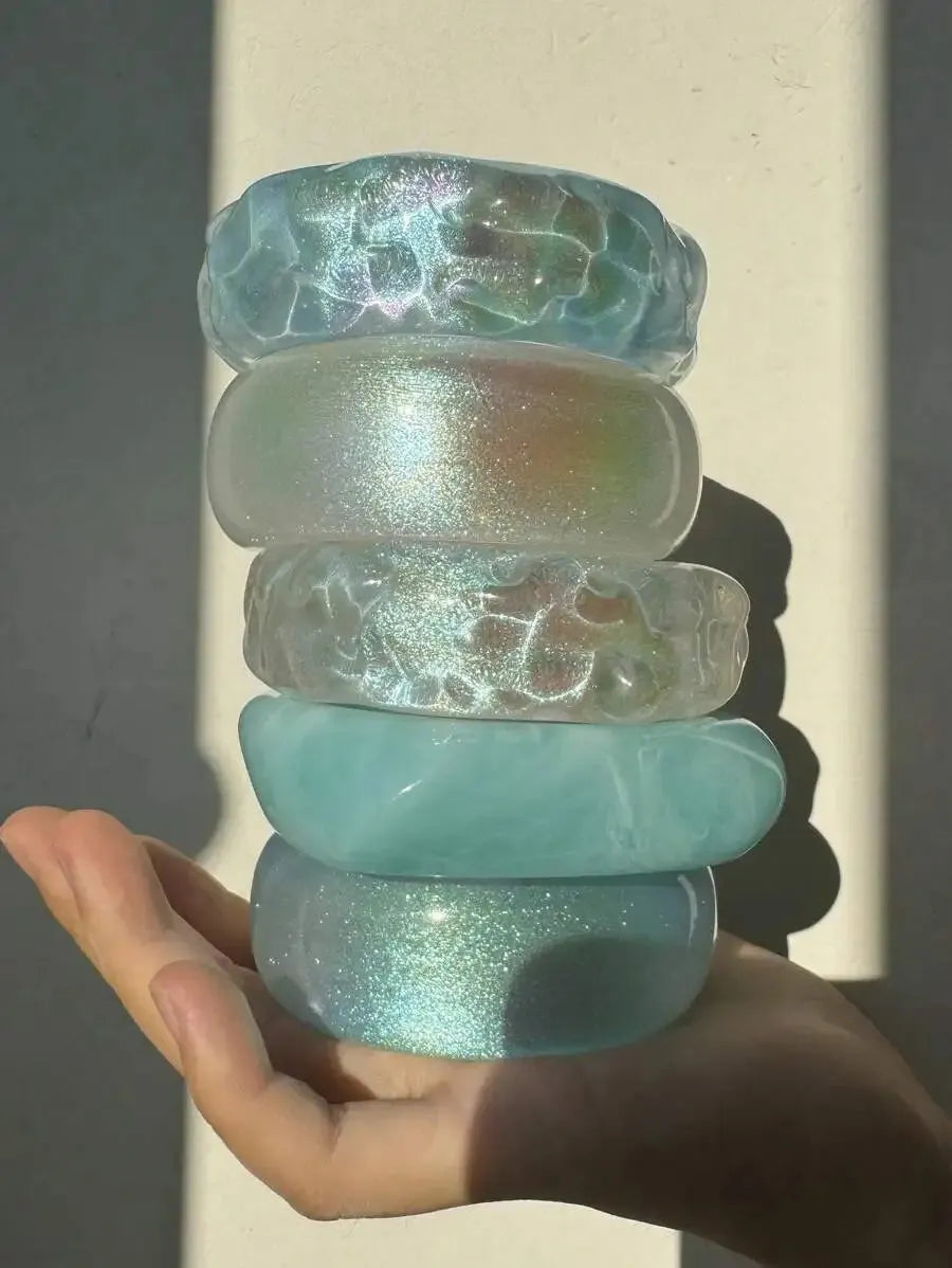 Ocean Chunky Resin Bracelet - KAYSMAR