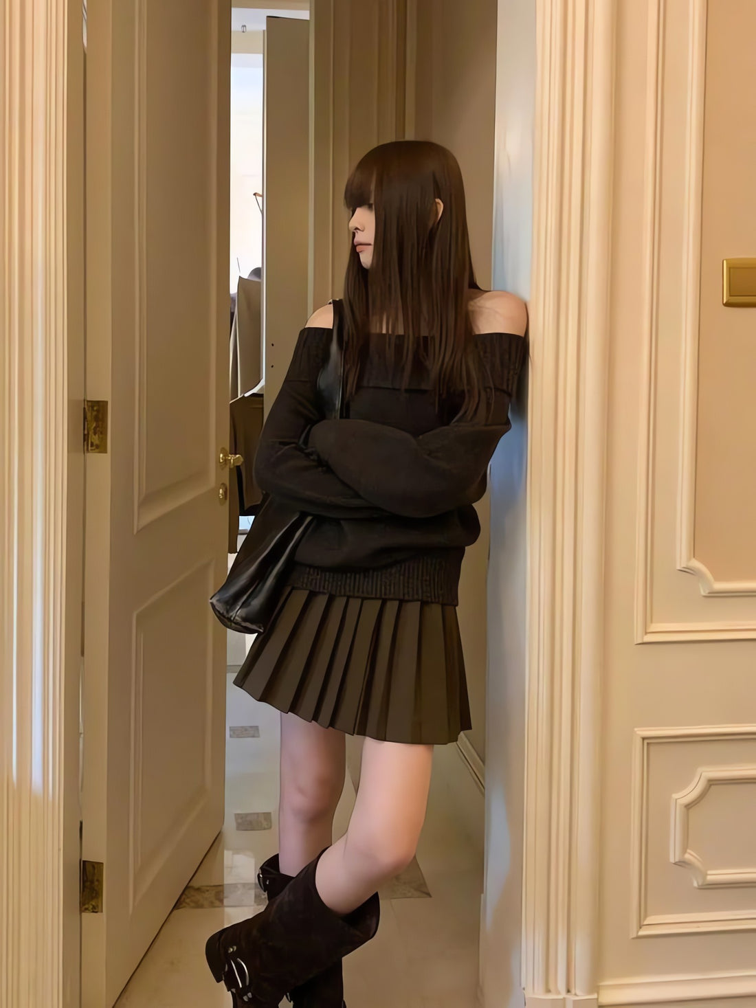 Off Shoulder Sweater - KAYSMAR