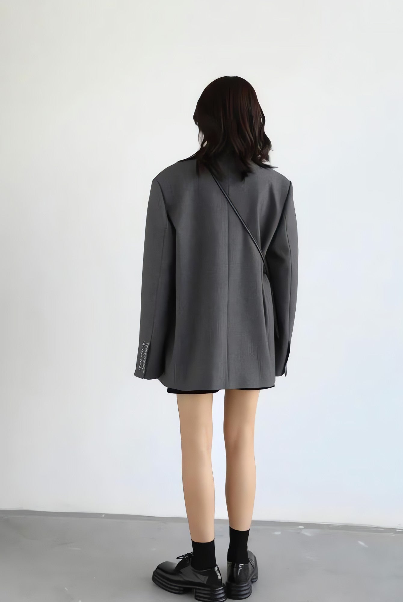 Office Style Wide Shoulder Classy Blazer - KAYSMAR