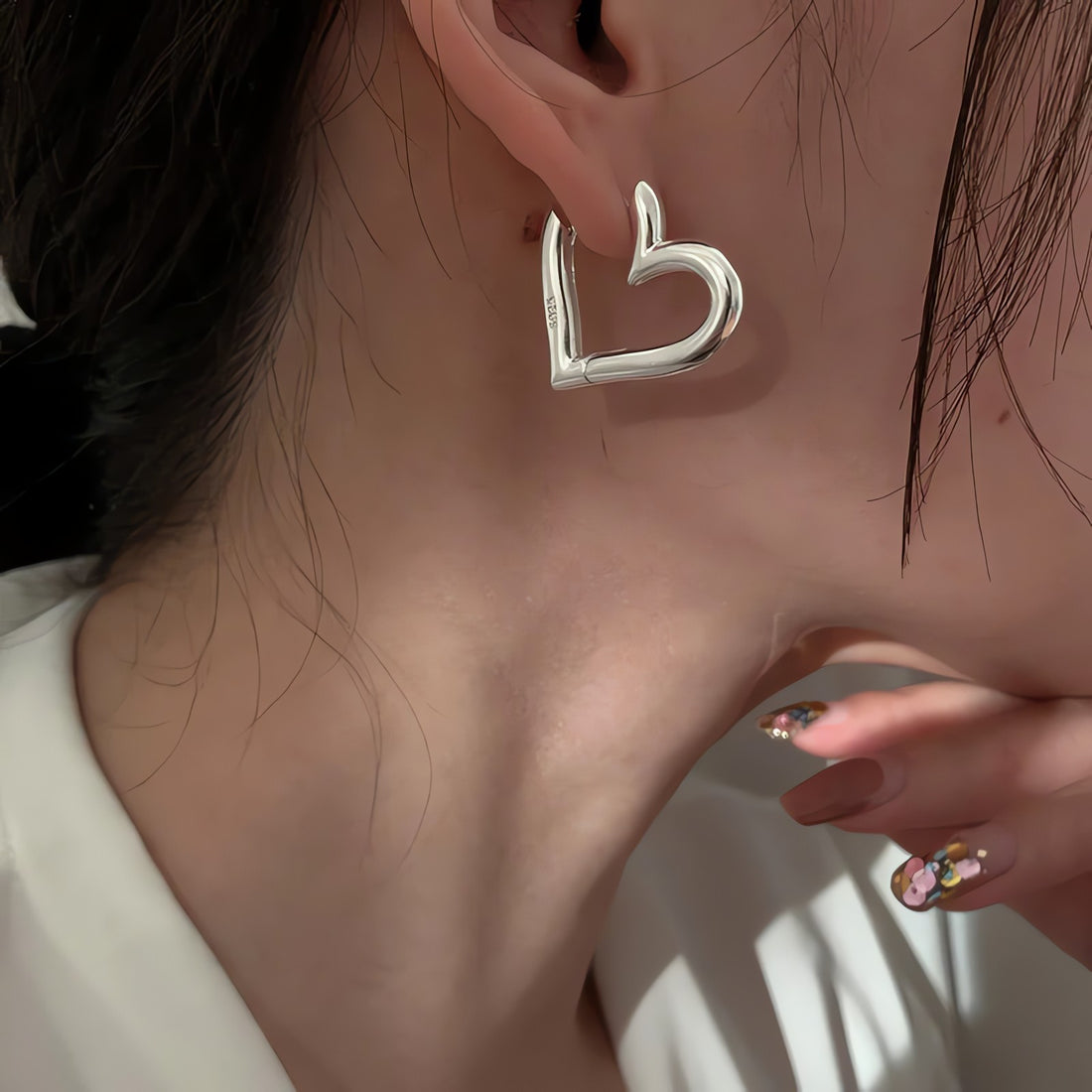 Open Heart Earrings - KAYSMAR